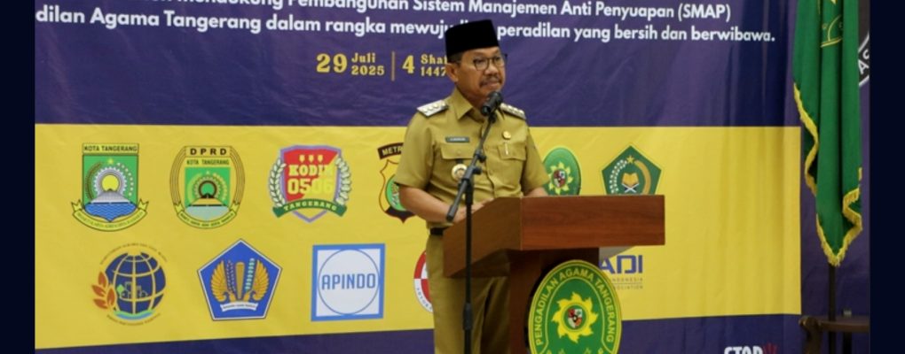 Wali Kota Tangerang Apresiasi Langkah PA Tangerang dalam Penerapan Sistem Manajemen Anti Penyuapan