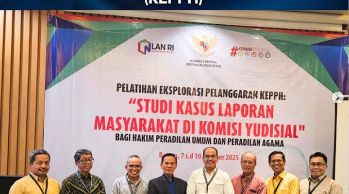 Hakim Pengadilan Agama Tangerang Aktif Ikuti Pelatihan Eksplorasi Pelanggaran KEPPH yang Diselenggarakan Komisi Yudisial